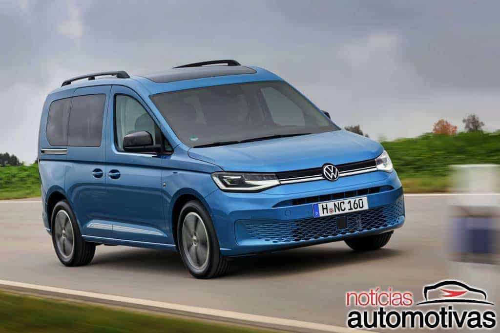 Volkswagen Caddy 2021 tem imagens antecipadas e chega em novembro 