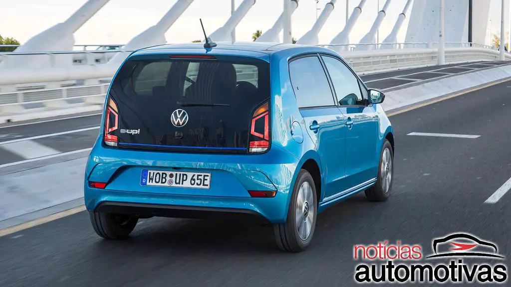 Volkswagen e-Up surge com 260 km de autonomia e preço de R$ 100 mil 