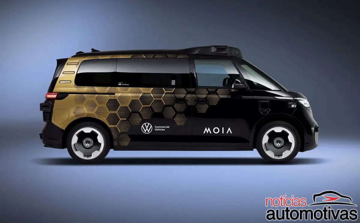 Volkswagen sai na frente da Tesla e lança o ID.Buzz AD, sua primeira van autônoma de produção em massa
