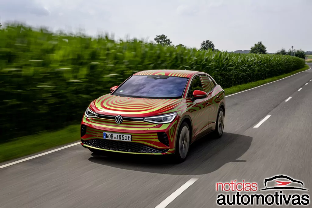 vw-id5-gtx-teaser-5 Volkswagen ID.5 GTX é confirmado para o Salão de Munique 2021