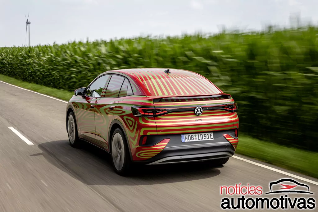 vw-id5-gtx-teaser-6 Volkswagen ID.5 GTX é confirmado para o Salão de Munique 2021