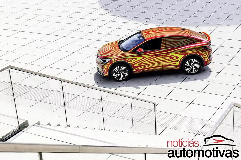 vw-id5-gtx-teaser-7 Volkswagen ID.5 GTX é confirmado para o Salão de Munique 2021