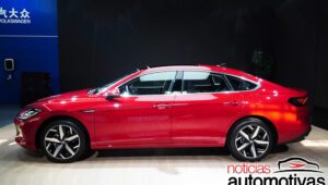 Volkswagen Lamando 2022 exibe estilo controverso na China 