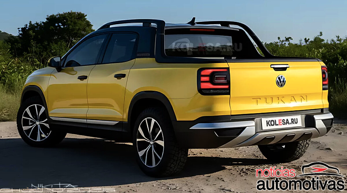 Veja como será a Nova Tukan, picape da Volkswagen que copia o visual do Tera