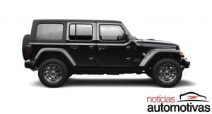 Jeep Wrangler e Grand Cherokee 80 Anos - Partem de R$ 385.990 