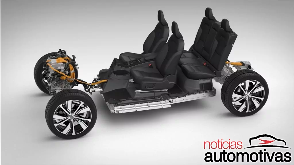 Volvo XC40 Recharge Electric ganha versão de 231 cv na Europa 