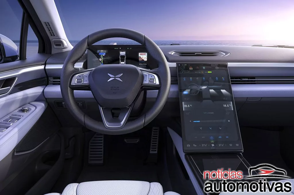 xpeng-p5-6 Xpeng P5 é lançado com laser LiDAR, "cama" e projetor de vídeo