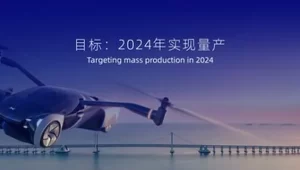Chinesa Xpeng terá carro voador em 2024 equivalente a R$ 877 mil 