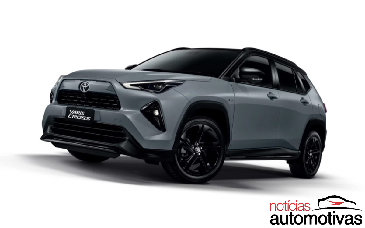 Toyota Yaris Cross Nightshade é a nova versão com visual esportivo que custa R$ 153 mil
